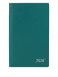 Smythson 2026 Panama Weekly diary - Green