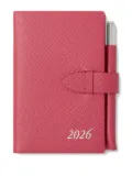 Smythson 2026 Wafer weekly diary (7cm x 10.5cm) - Red