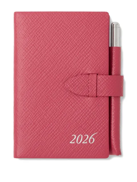 Smythson 2026 Wafer weekly diary (7cm x 10.5cm)