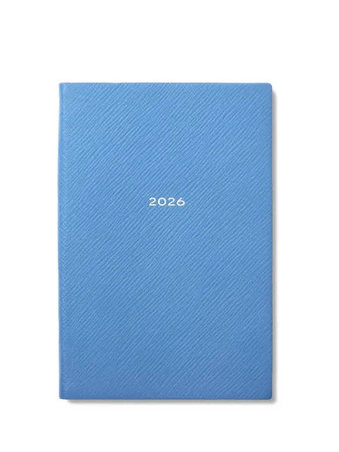Smythson مفكرة 'تشيلسي ويكلي دايري' (11.2 سم × 16.7 سم) 2026