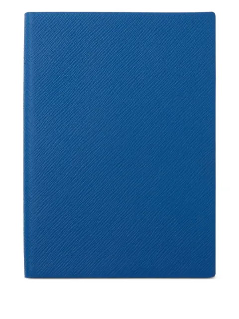 Smythson Soho leather notebook (19.6cm x 14cm)