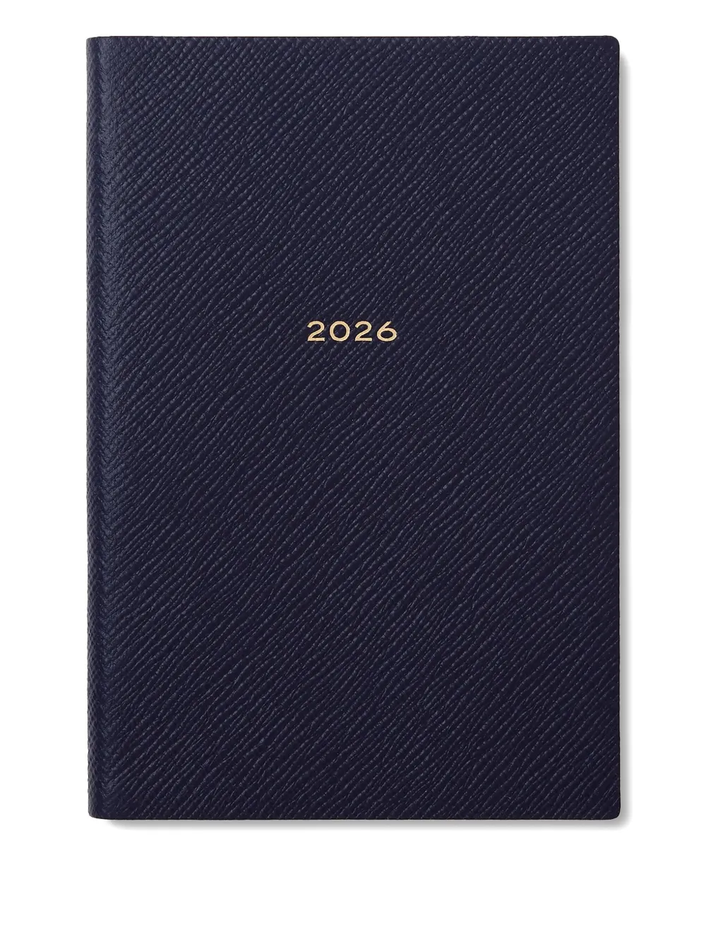 Smythson 2026 Chelsea weekly diary (11.2cm x 16.7cm) | Blue | Image 1