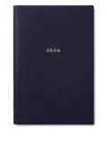 Smythson 2026 Chelsea weekly diary (11.2cm x 16.7cm) - Blue