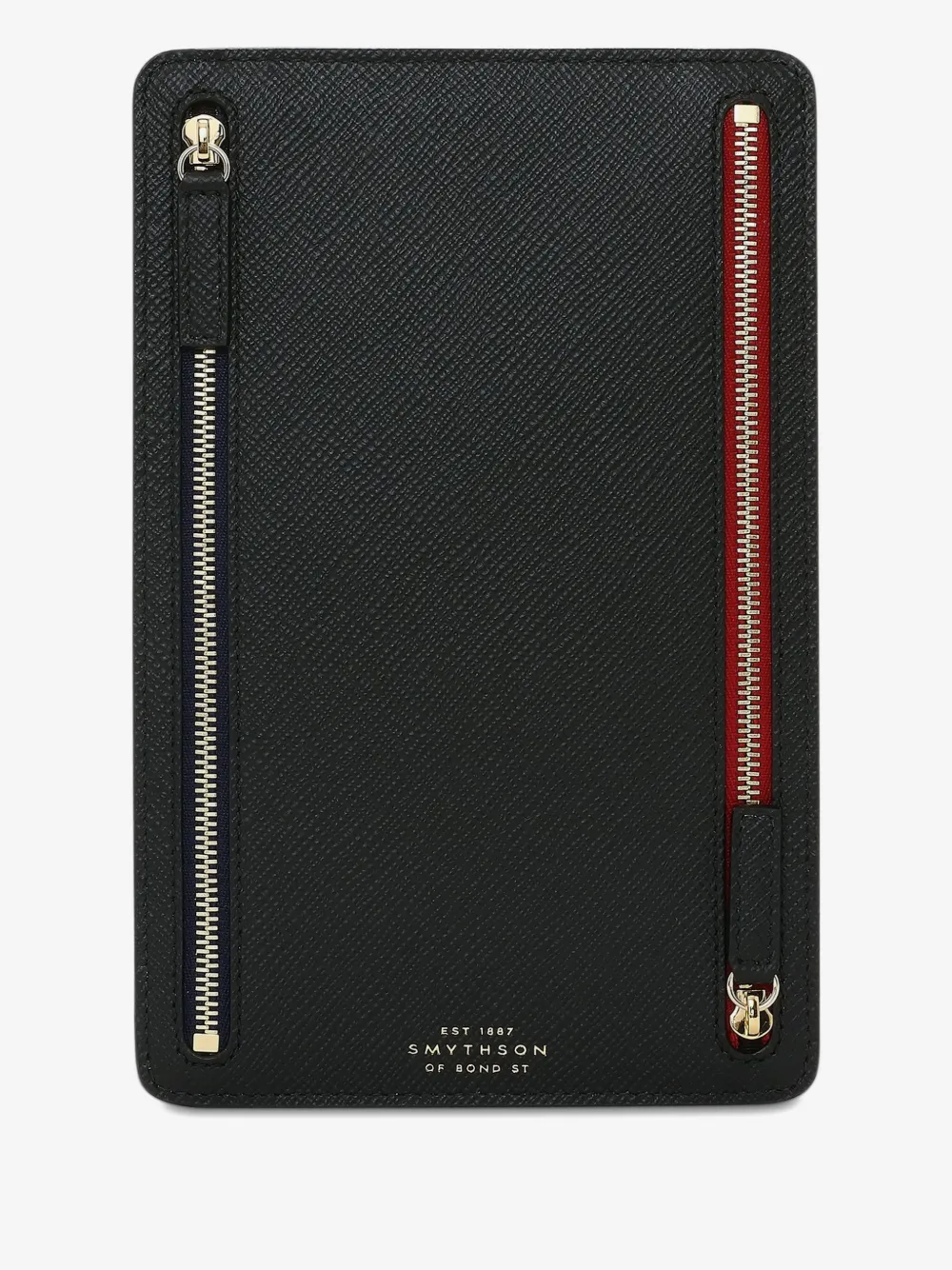 Smythson Panama multi-zip case | Black | Image 1