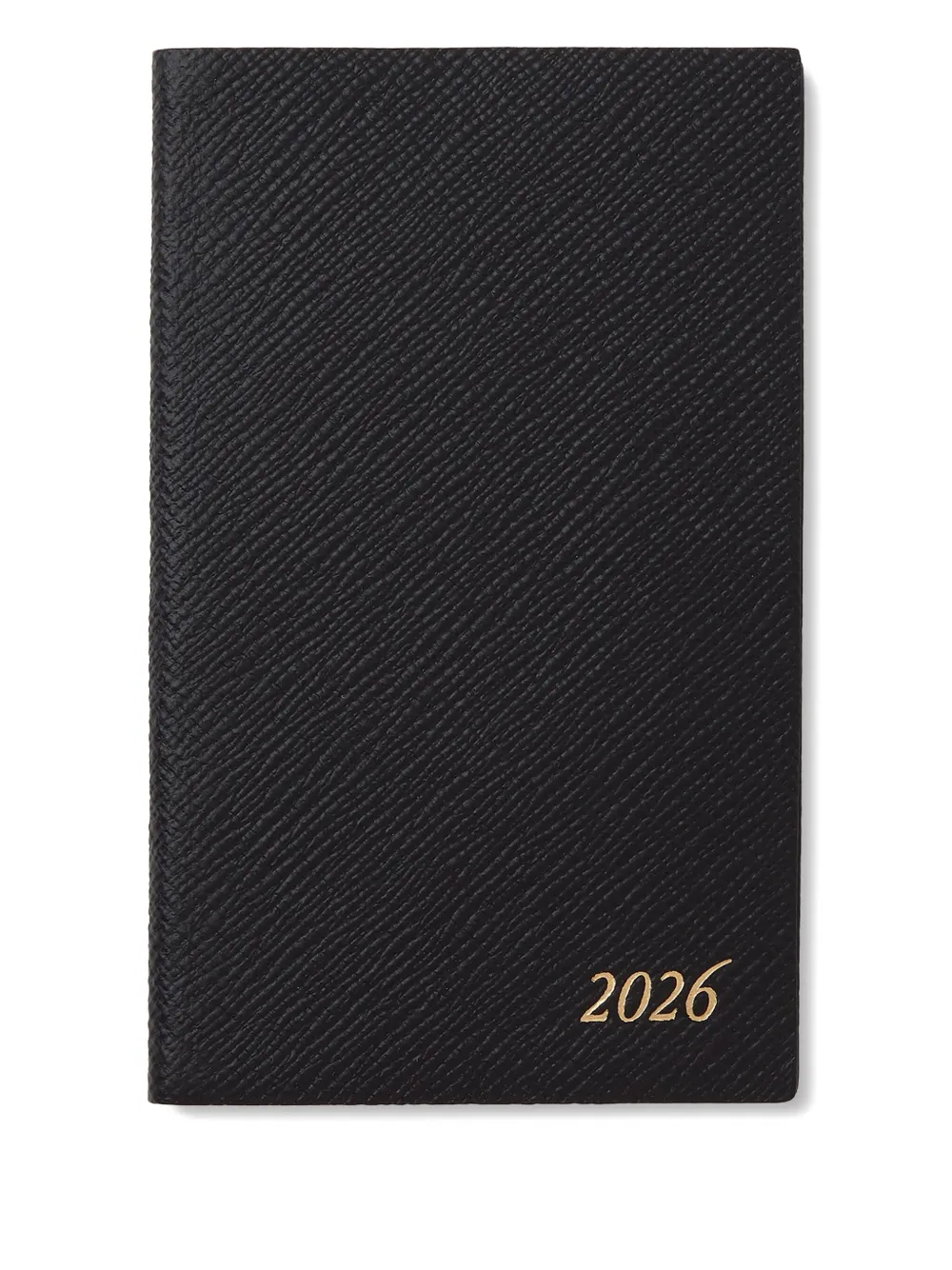 Smythson 2026 Panama Weekly Diary In Black