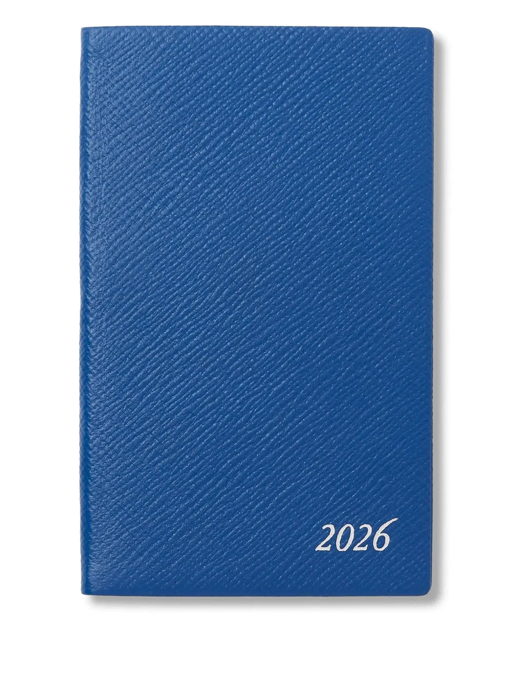 Smythson 2026 Panama Weekly Diary In Blue