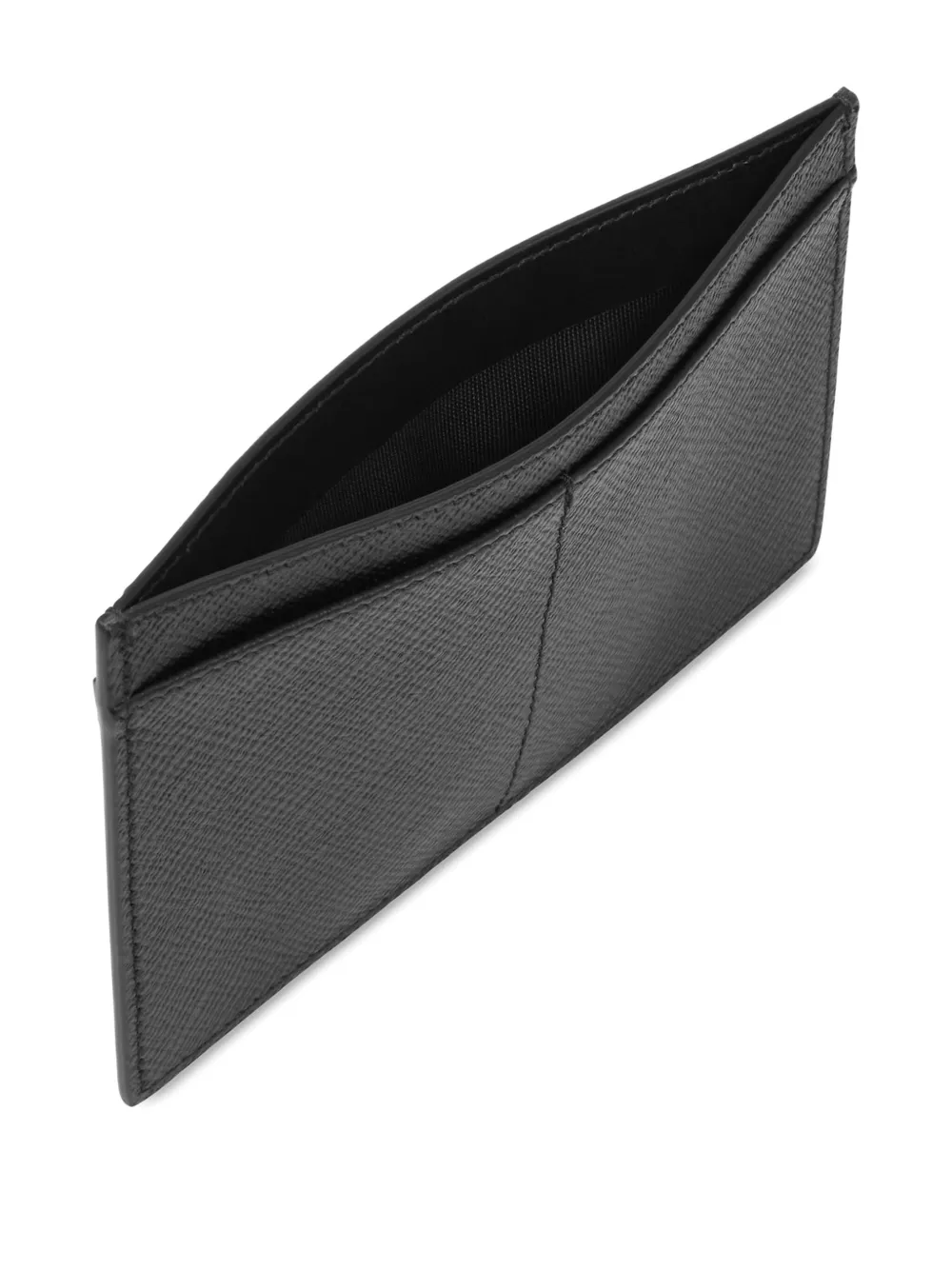 Smythson Panama Passport Case In Black