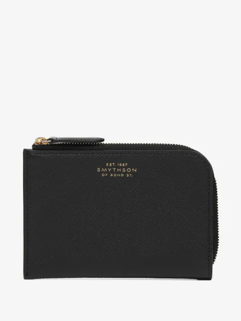 Smythson Panama Portemonnaie mit Reißverschluss