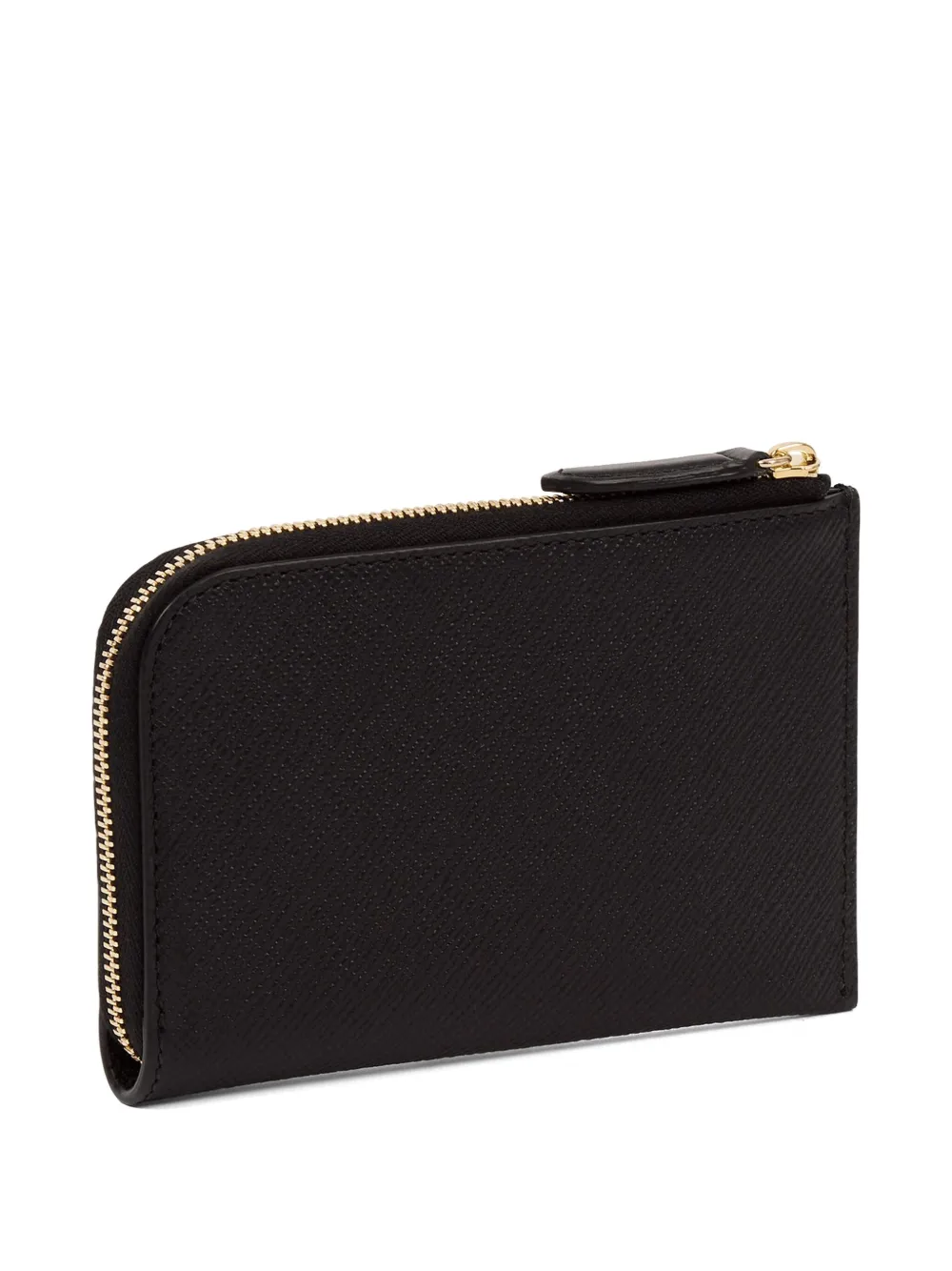 Smythson Panama Zip-around Wallet In Black