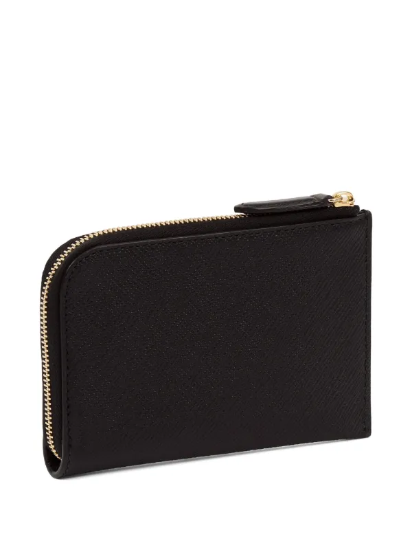 Smythson Panama zip-around Wallet | Black | FARFETCH BE