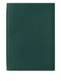 Smythson Soho leather notebook - Green