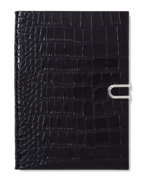 Smythson 2026 Soho crocodile-effect weekly diary