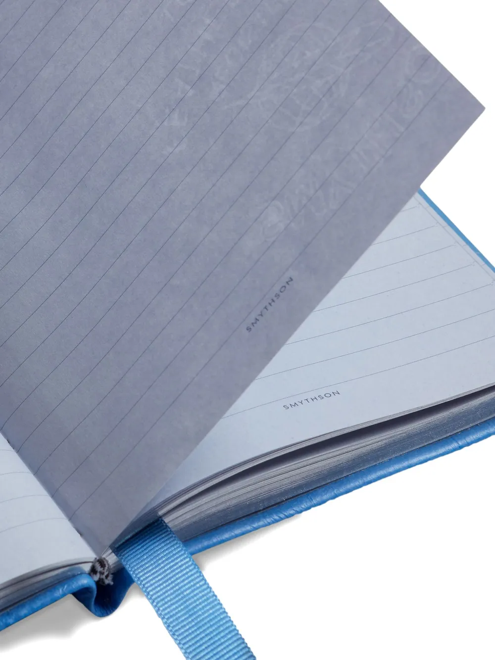 Smythson Wonder Woman Panama Chelsea Notebook In Blue