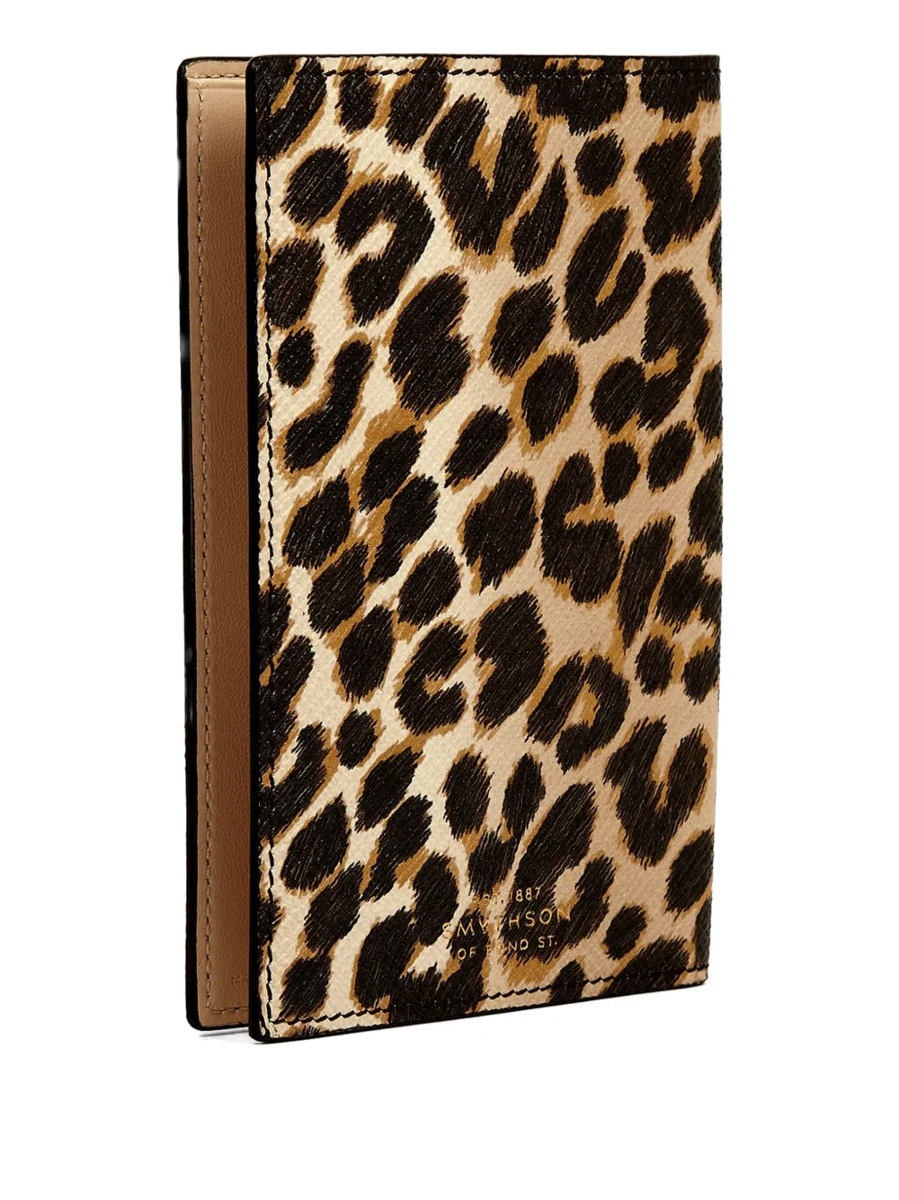 Smythson Panama leopard-print passport cover | Women | Image 2