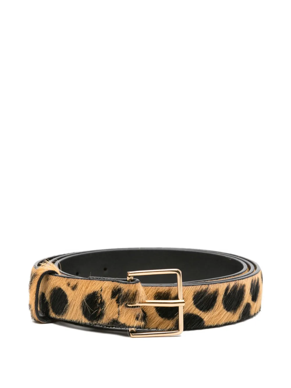 Forte Riem met luipaardprint Bruin
