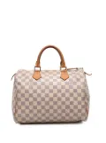 Louis Vuitton Pre-Owned 2012 Damier Azur Speedy 30 boston bag - White