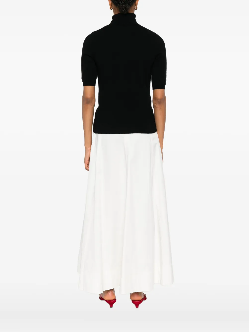 Allude Coltrui met korte mouwen Zwart