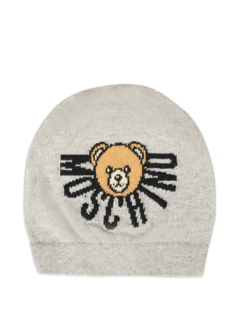 Moschino Kids gorro con motivo Teddy Bear