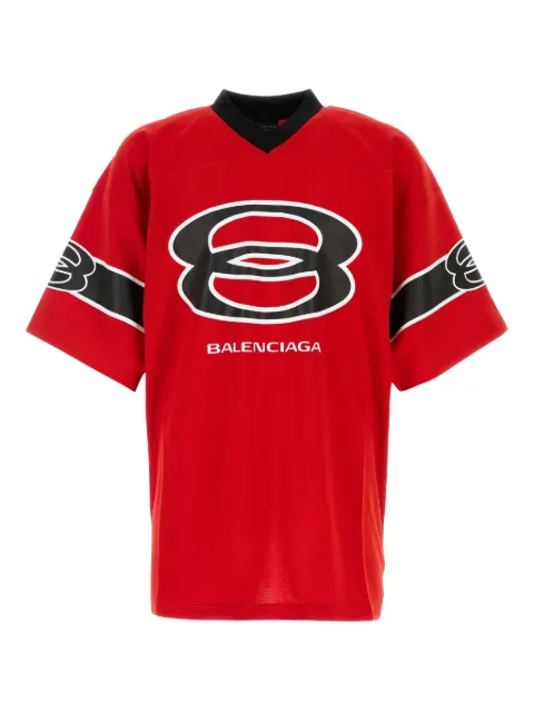 Balenciaga American Football number-print T-shirt