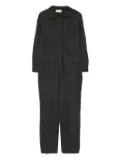 Laneus collared wool jumpsuit - Grey