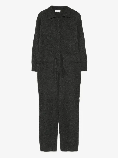 LANEUS KID collared wool jumpsuit