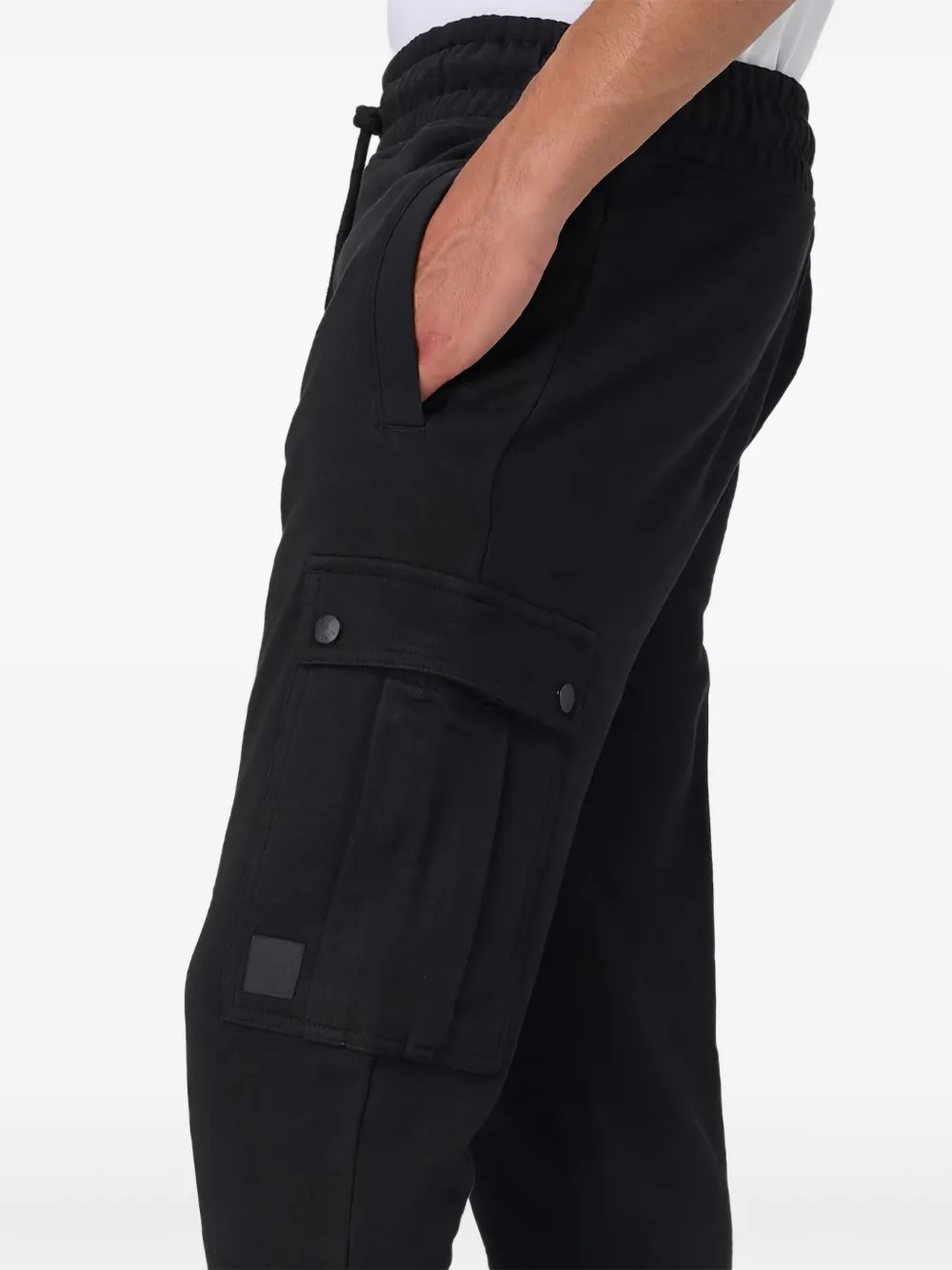 BOSS cargo pocket trousers - Zwart
