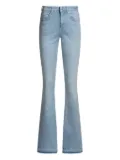 BOSS split-hem flared trousers - Blue