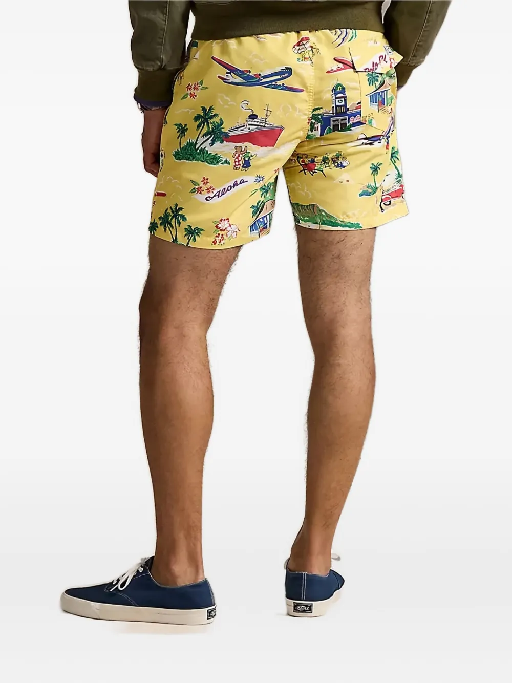 Polo Ralph Lauren Zwembroek met tropische print MULTI