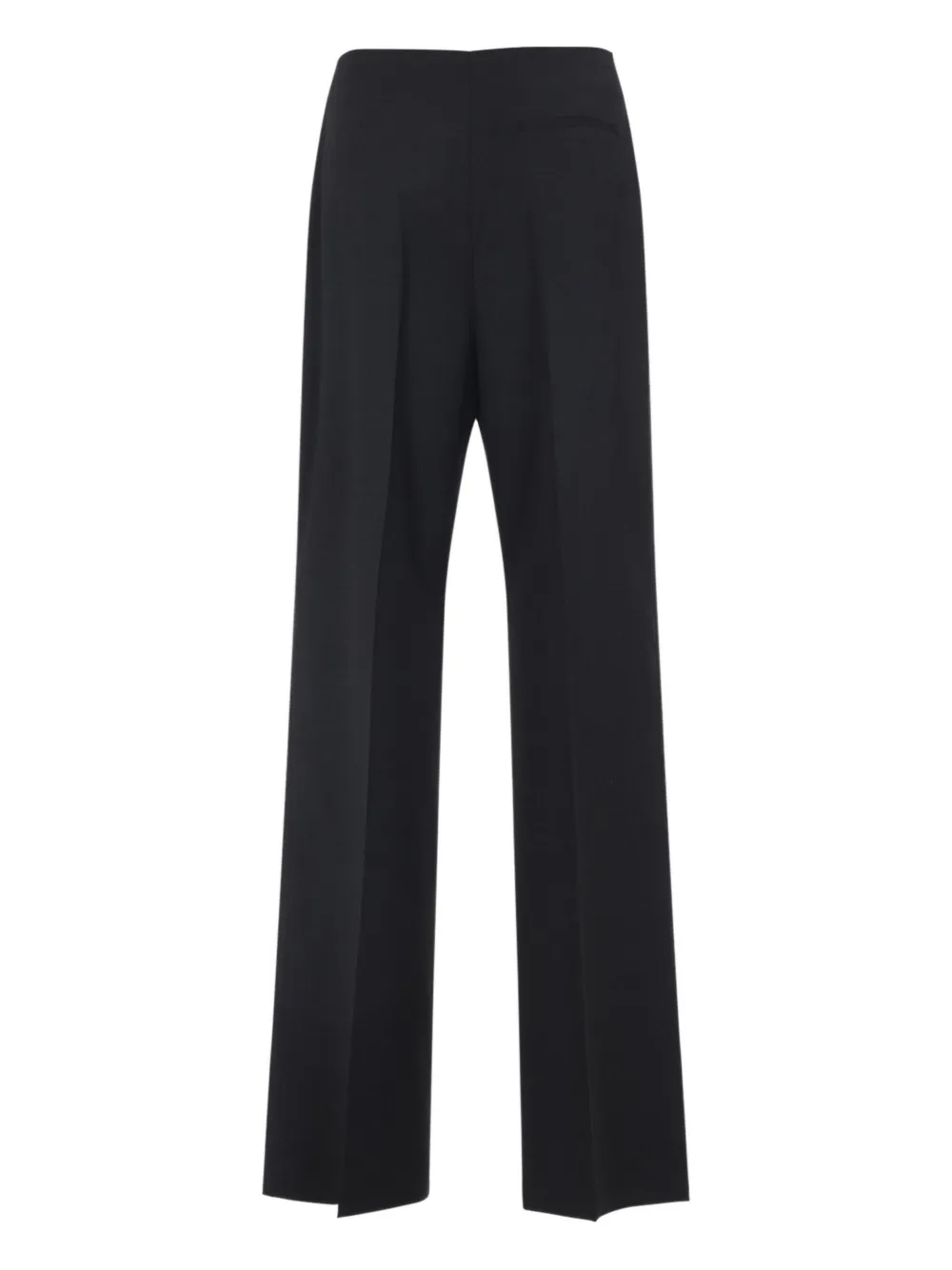 Alberta Ferretti pleat-detail trousers - Zwart