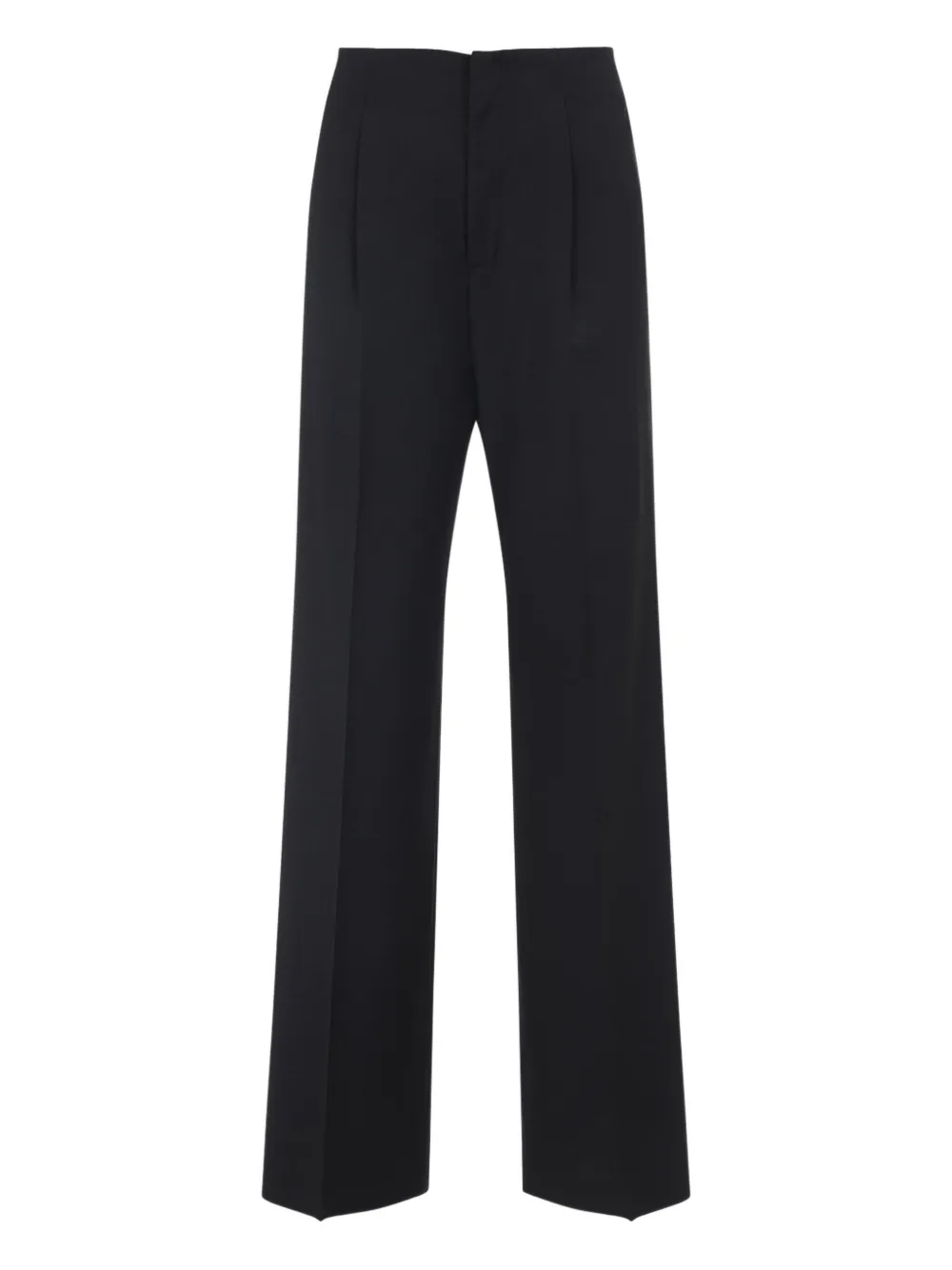pleat-detail trousers