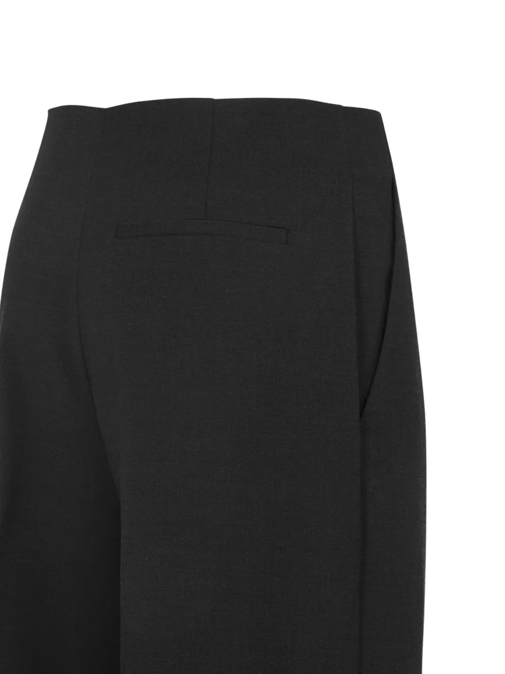 Alberta Ferretti Broek met geplooid detail Grijs