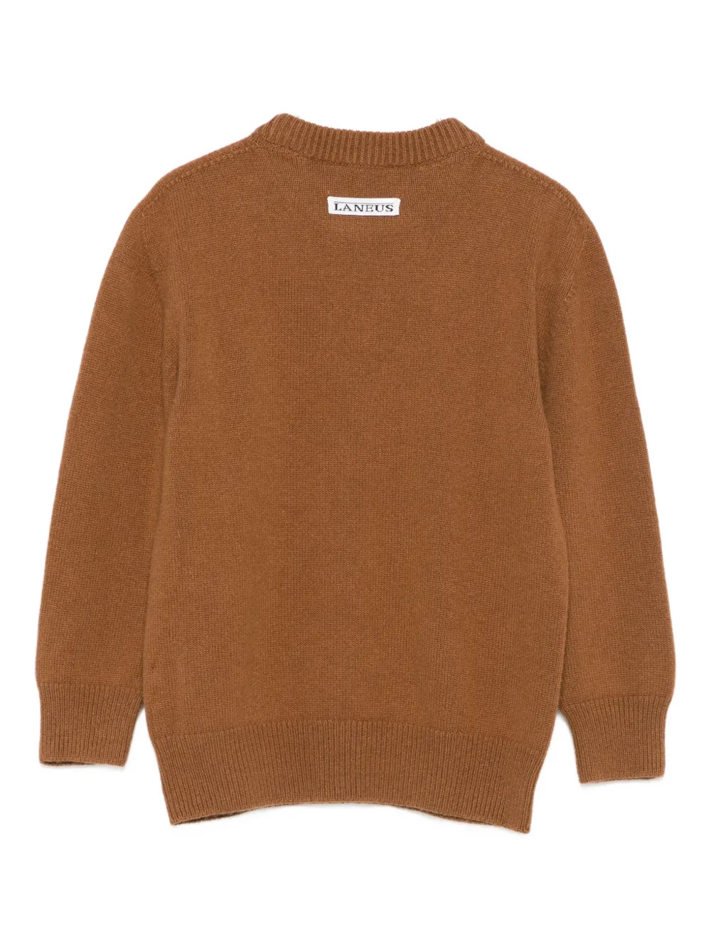 Laneus merino wool crew-neck sweater | Boys Knitwear | Image 2