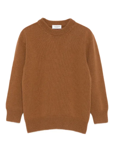 Laneus merino wool crew-neck sweater