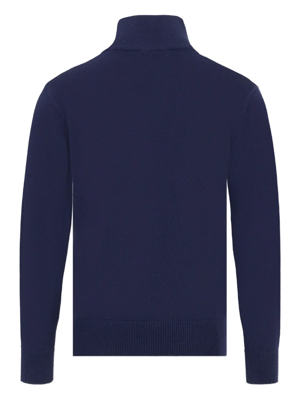TRUSSARDI JUNIOR high-neck ribbed turtleneck Blauw