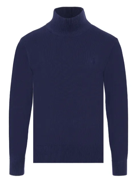 TRUSSARDI JUNIOR high-neck ribbed turtleneck