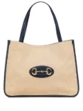Gucci Pre-Owned 2016-2025 Medium Canvas Horsebit 1955 tote bag - Brown