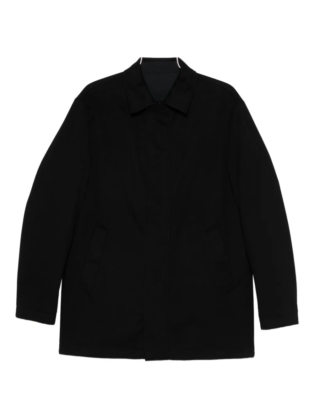 Paul & Shark Welt-pockets Jacket In Black