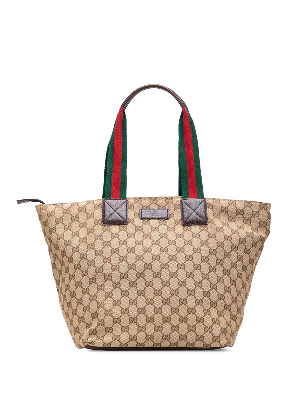2000-2015 GG Canvas Web tote bag