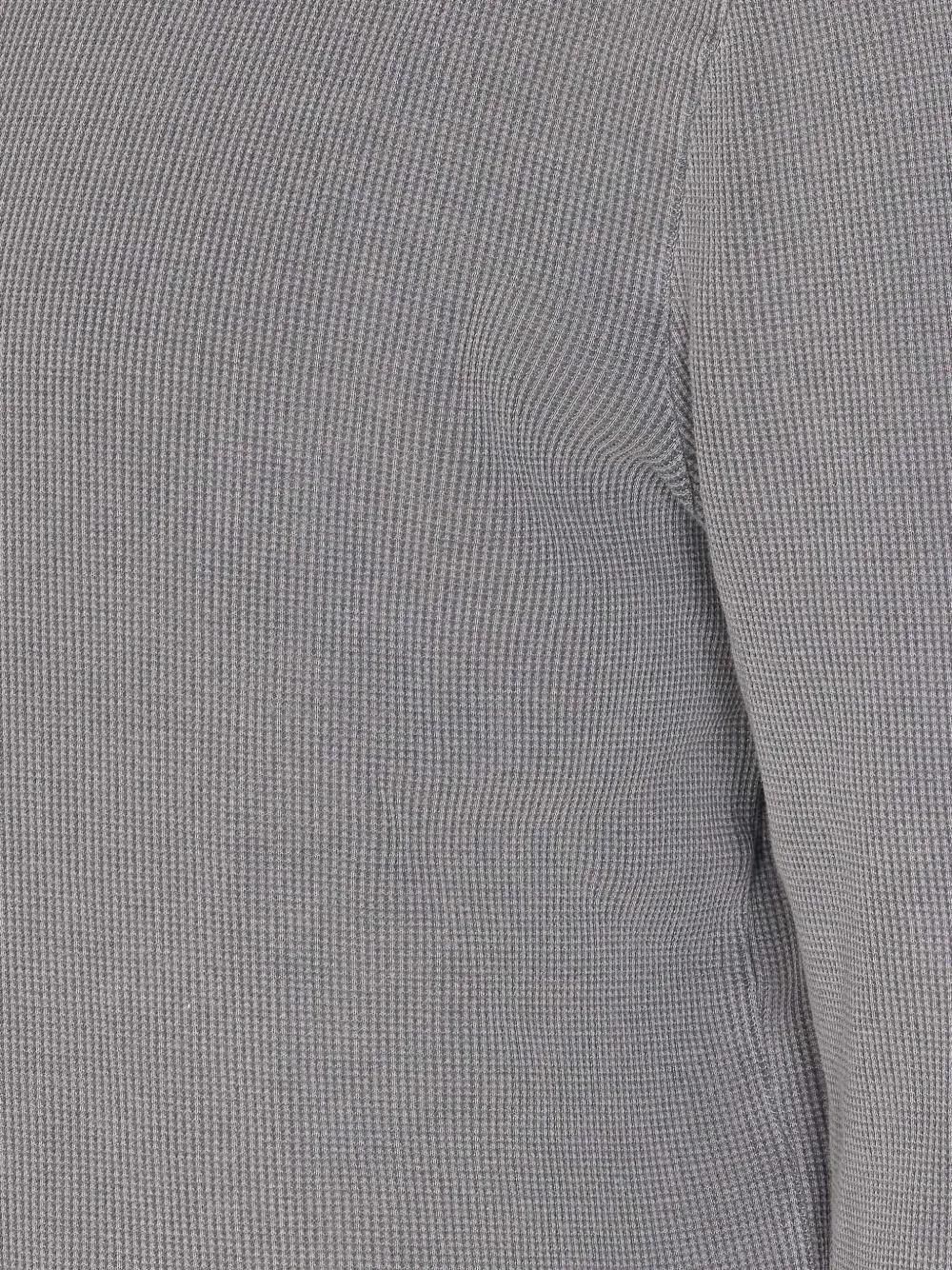Thom Krom ribbed button-front top - Grijs