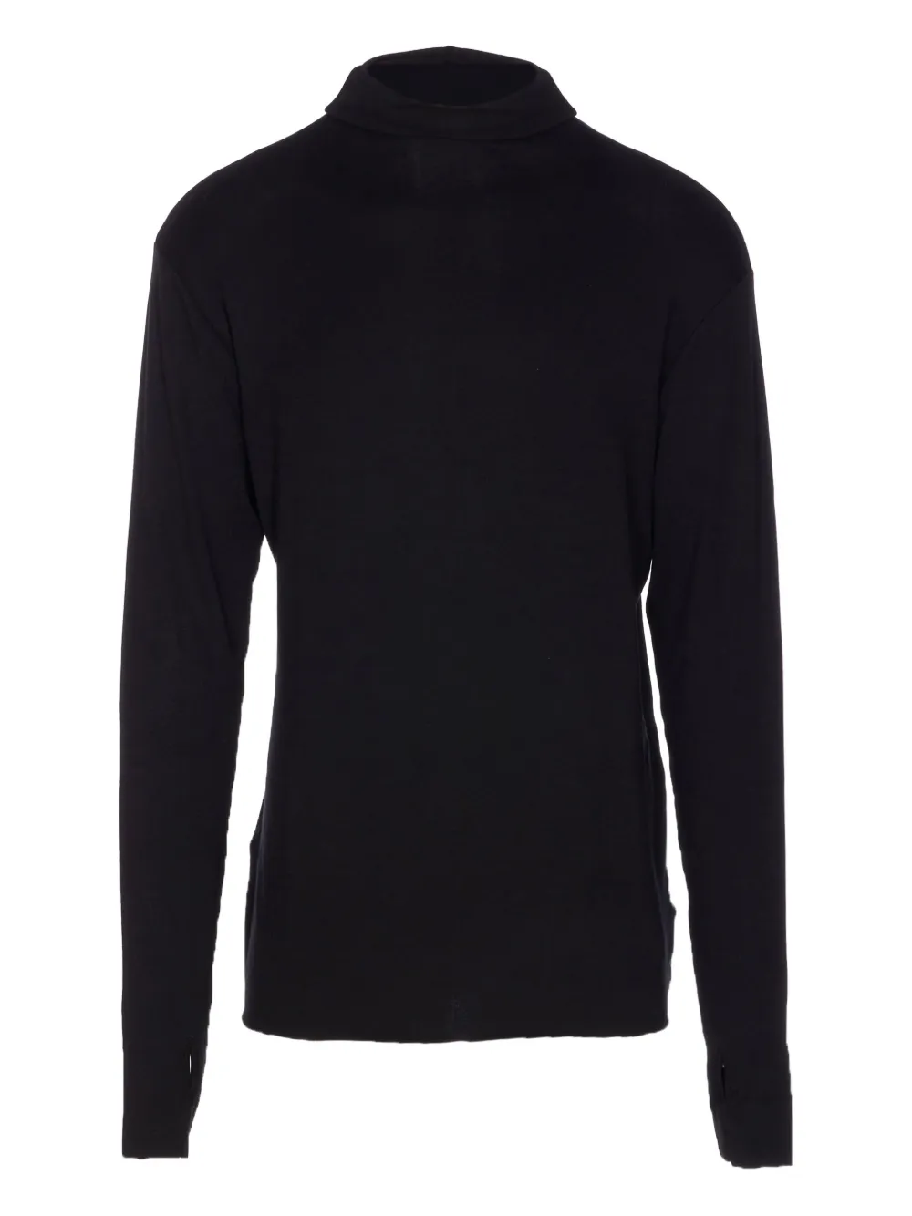 long-sleeve turtleneck top