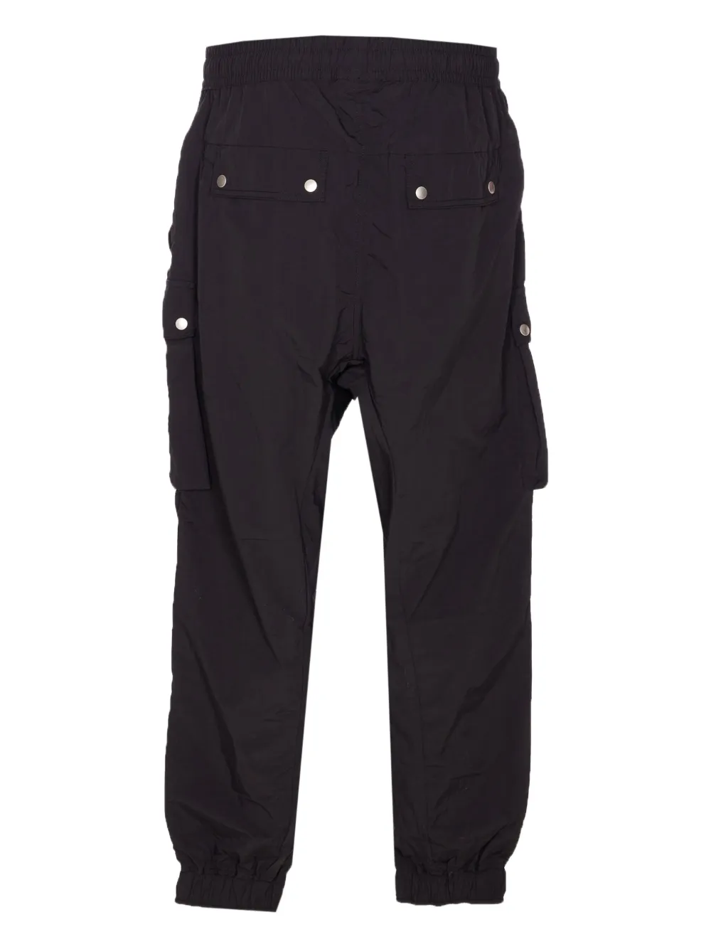 Thom Krom elasticated-waist cargo trousers - Zwart