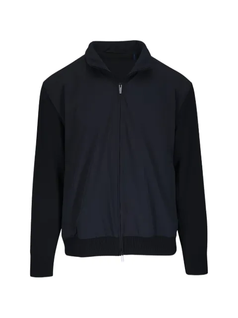 Paul & Shark wool-paneled zip-up jacket