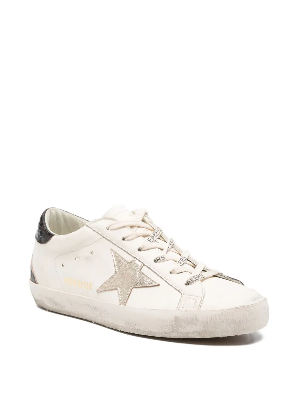Golden Goose Super Star leren sneakers Wit