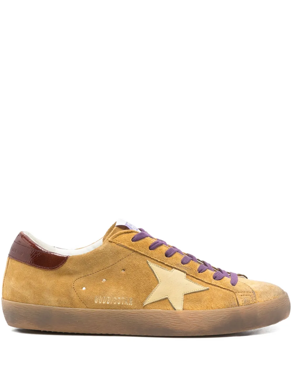 Golden Goose baskets Super Star en daim | jaune | Image 1
