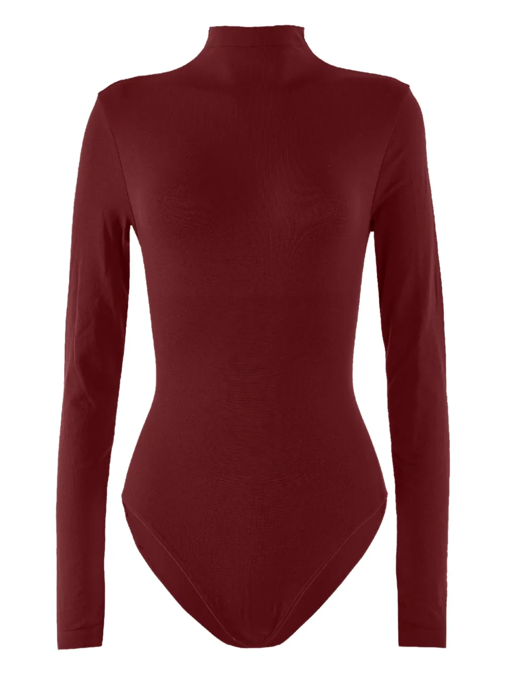 Wolford high-neck long-sleeve bodysuit | Red | Image 1