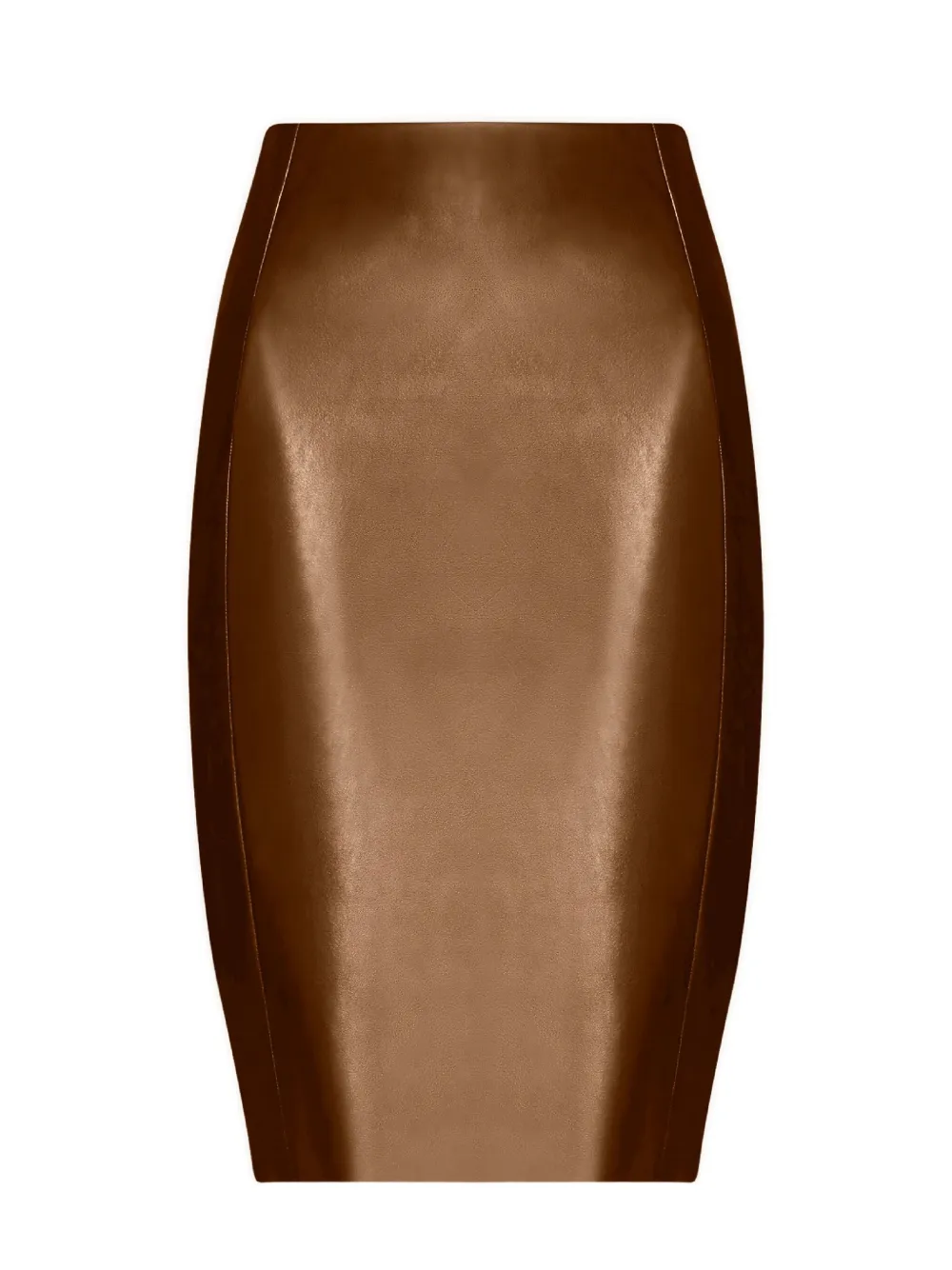 Wolford Jenna midi fitted skirt | Brown | Image 1