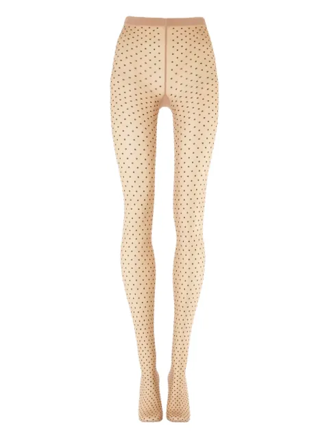 Wolford dot-pattern tights