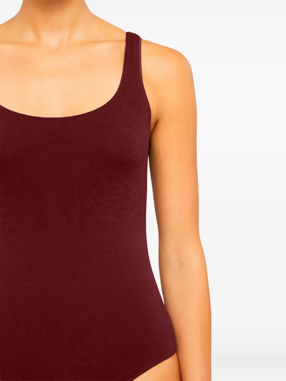 Wolford Body met ronde hals Rood
