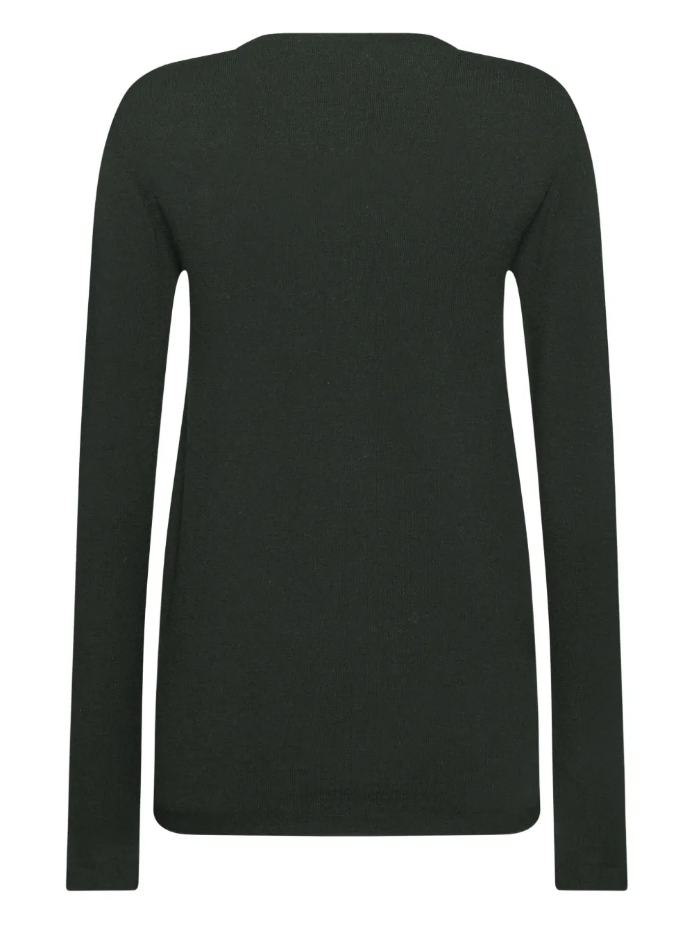 Wolford Zip-front Merino Cardigan In Green