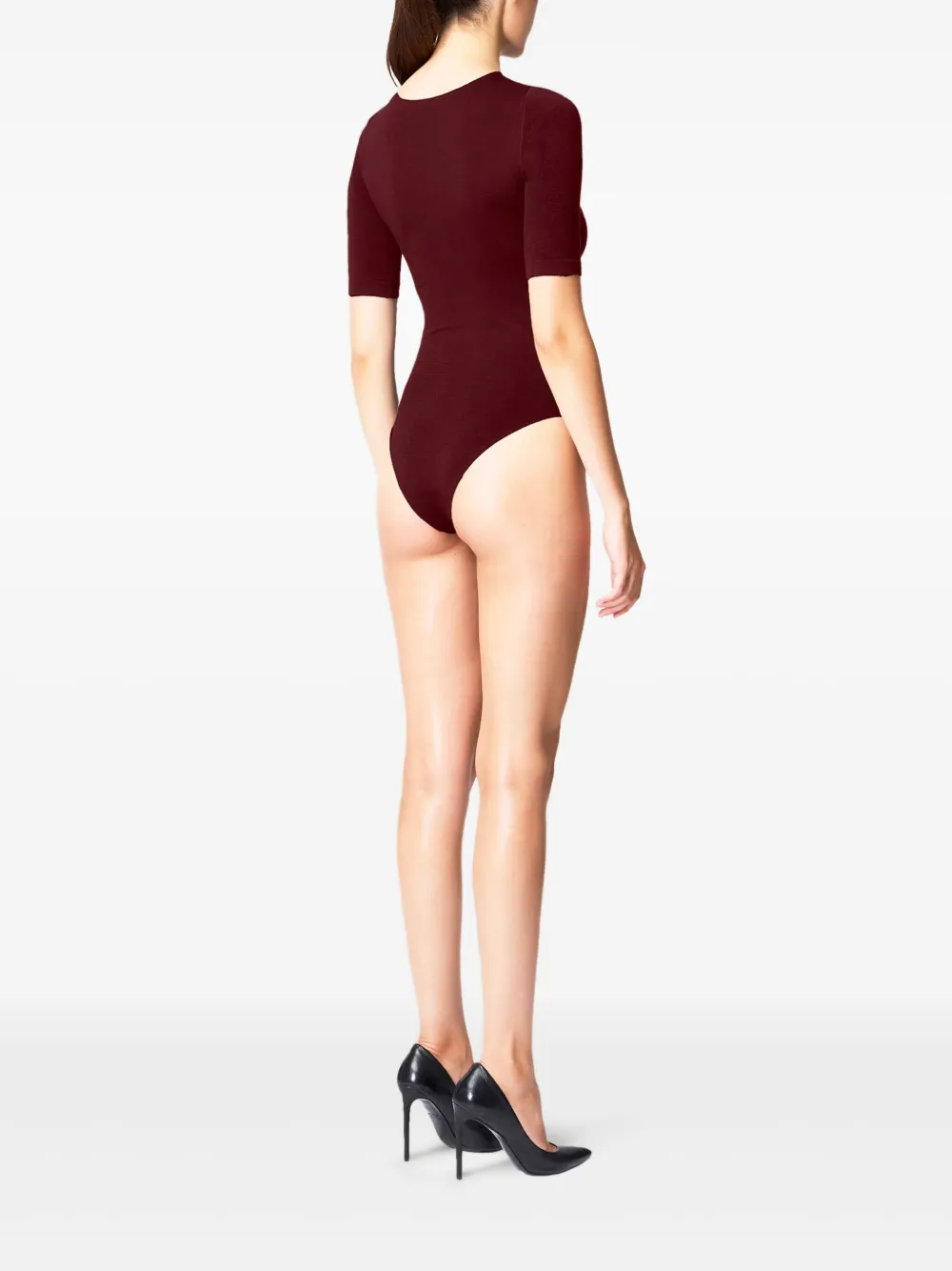 Wolford Bahamas Bodysuit In Red
